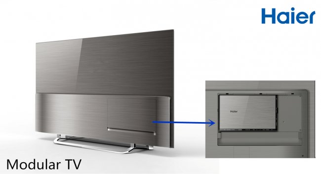 Haier Modular TV auf der IFA 2014 [Bildmaterial: Haier]
